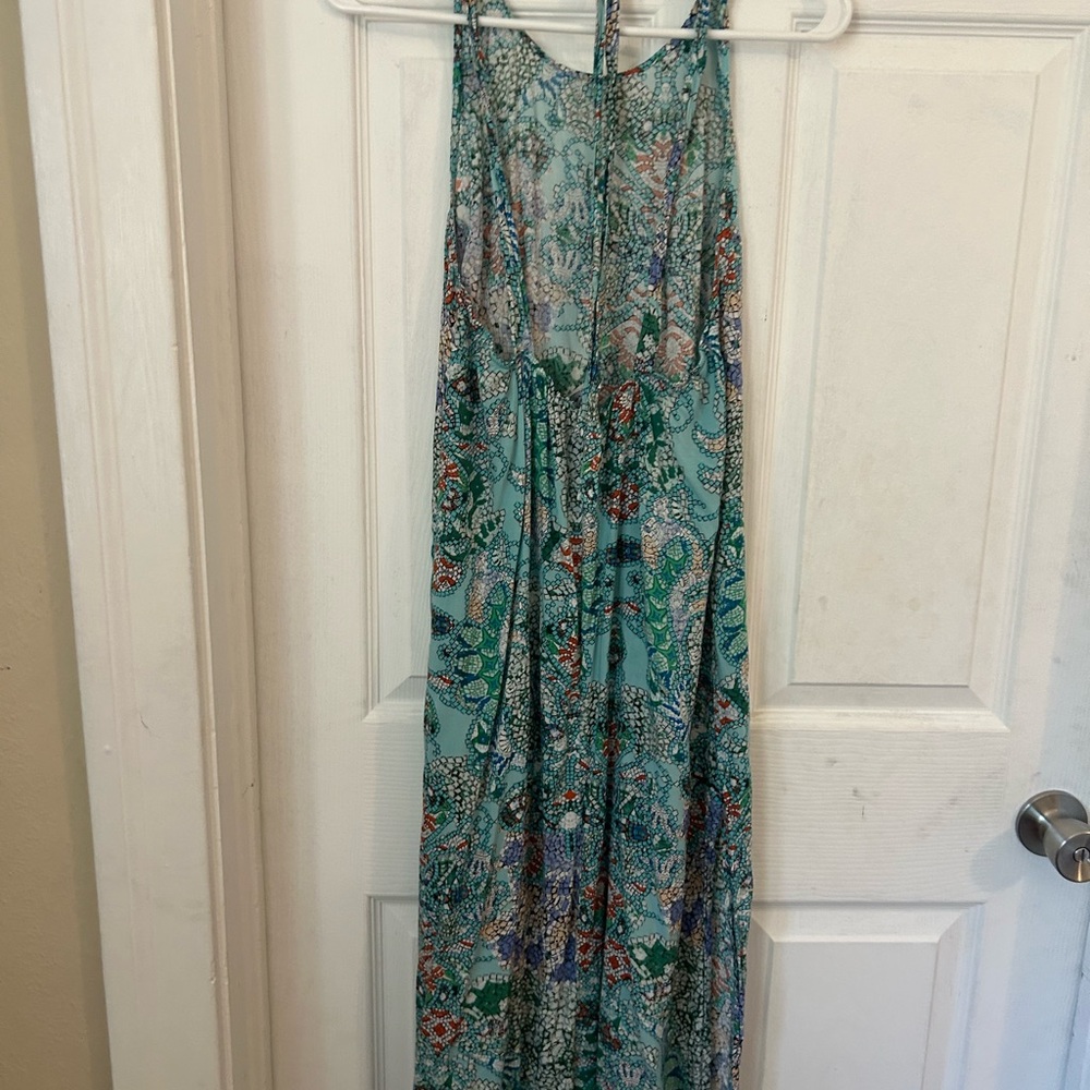 Lulu's Multicolor Paisley Maxi Dress